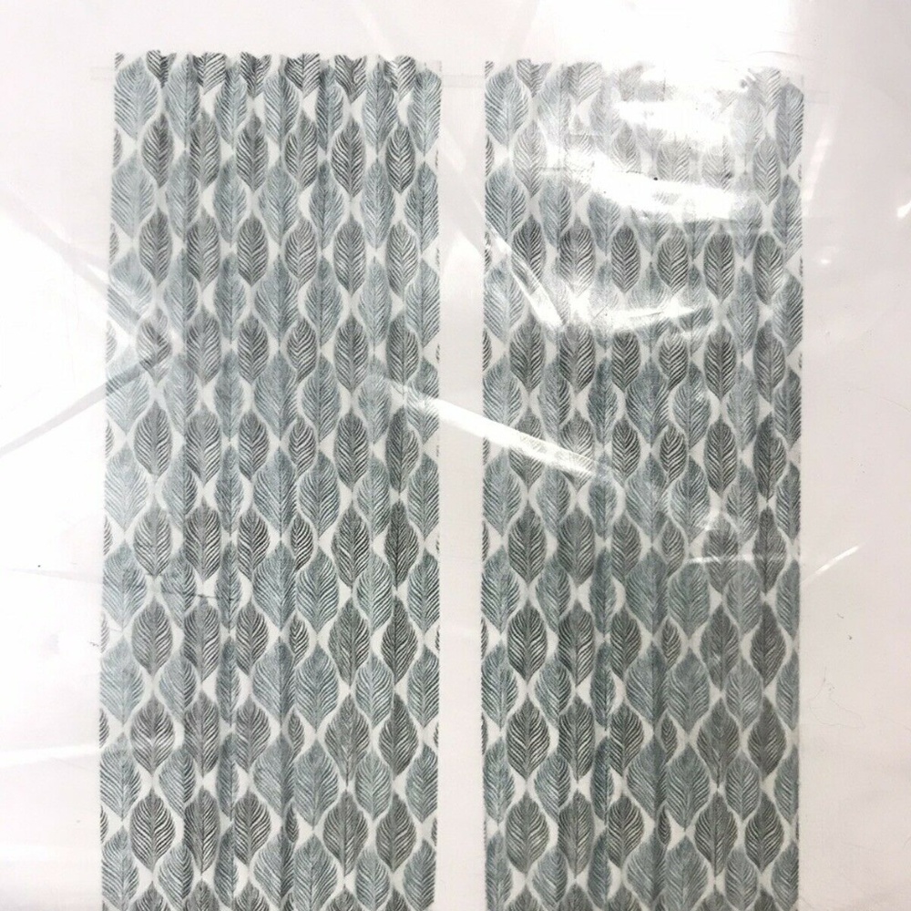 IKEA FJADERKLINT Curtains Discontinued Palm Leaves